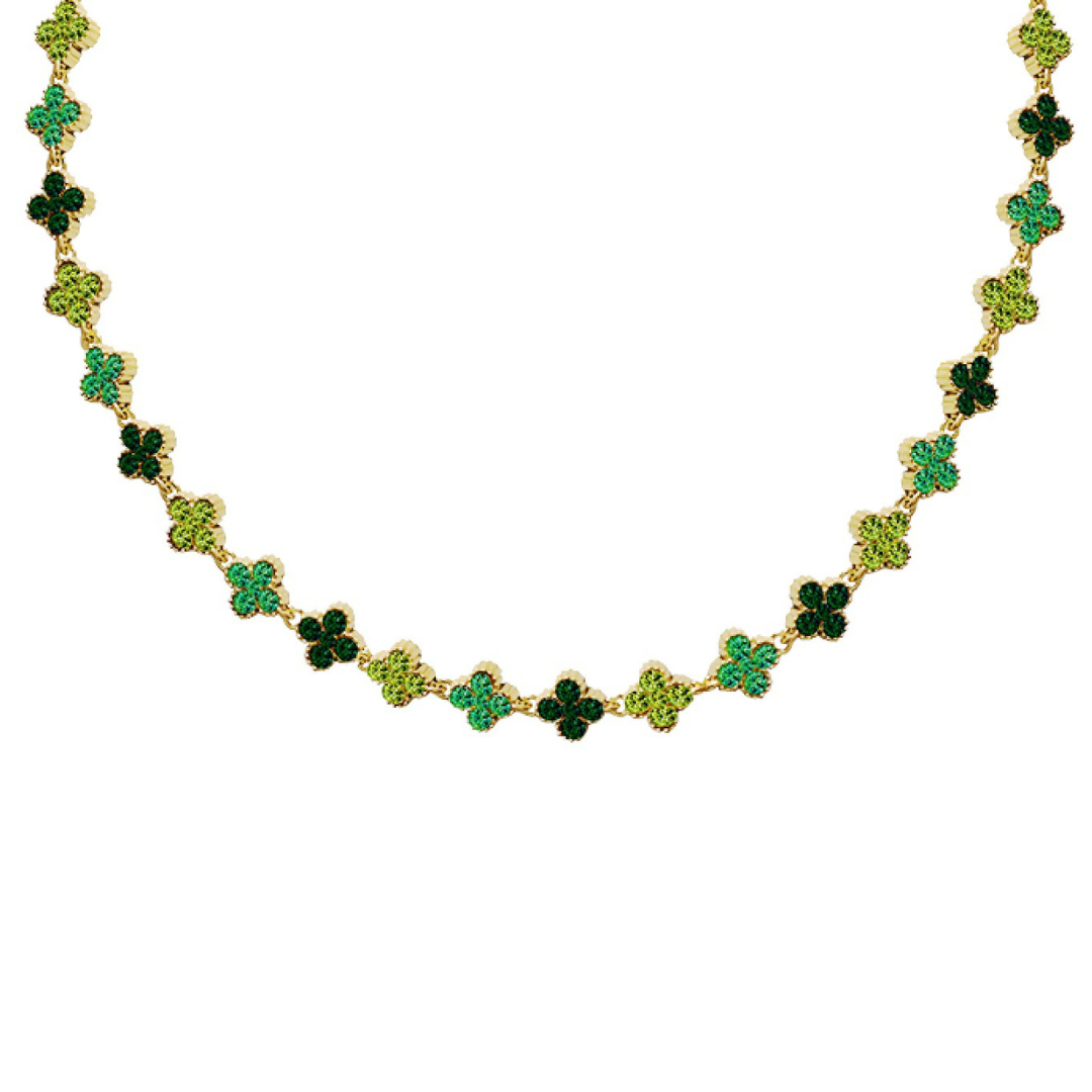 Collana quadrifoglio