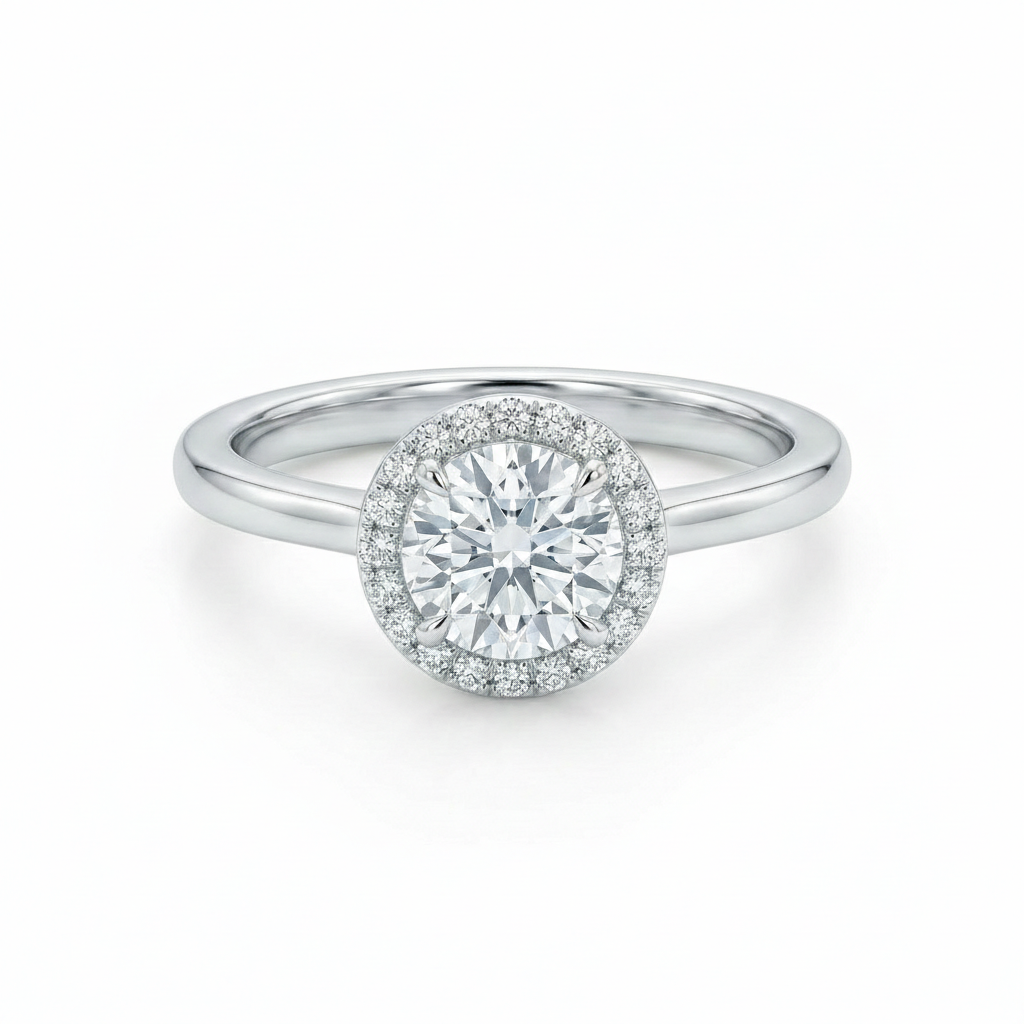 Anello argento con brillanti Radioso