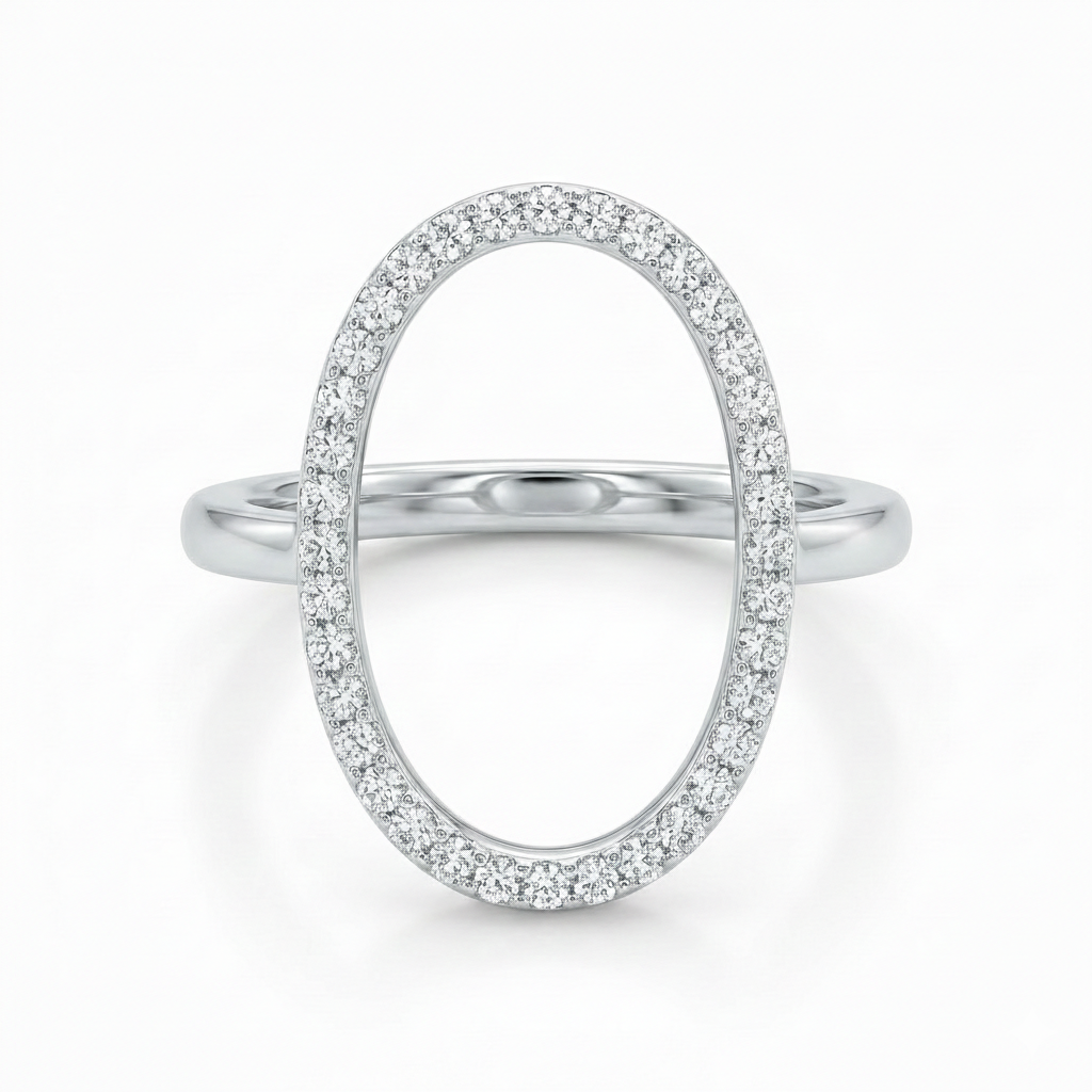 Anello con brillanti Infinito