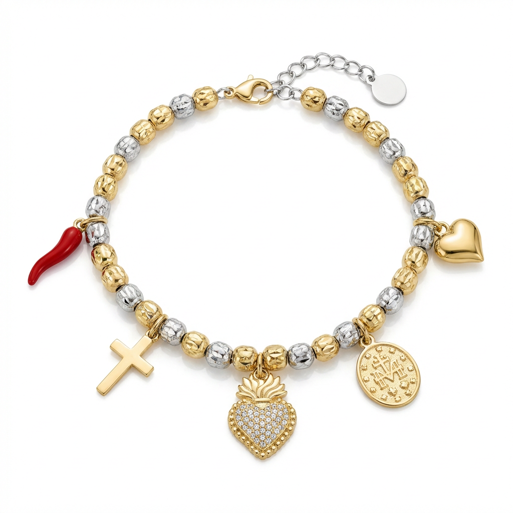 GAIA bracciale con charm Protezione
