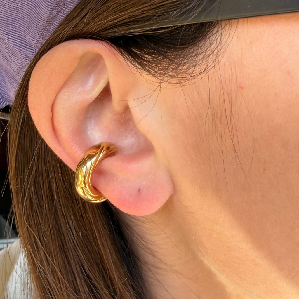 Ear cuff Torsione