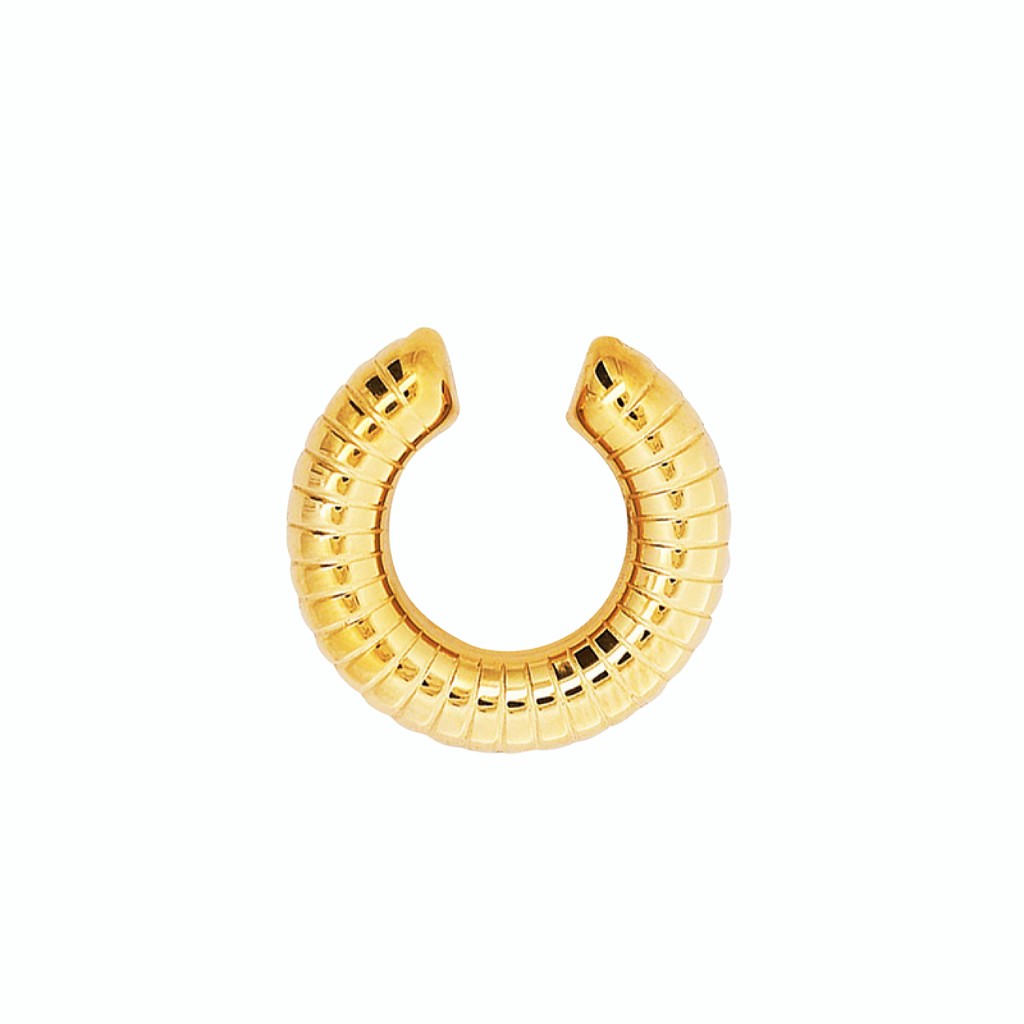 Ear cuff rigato Bold