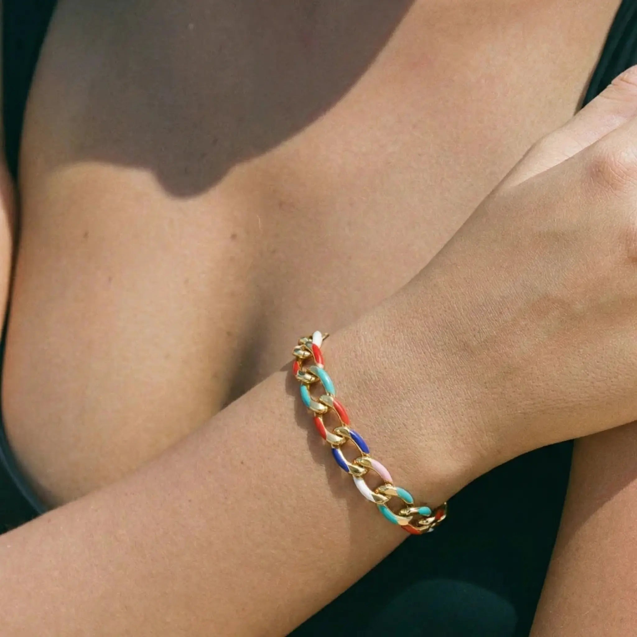 Bracciale dorato Allegria