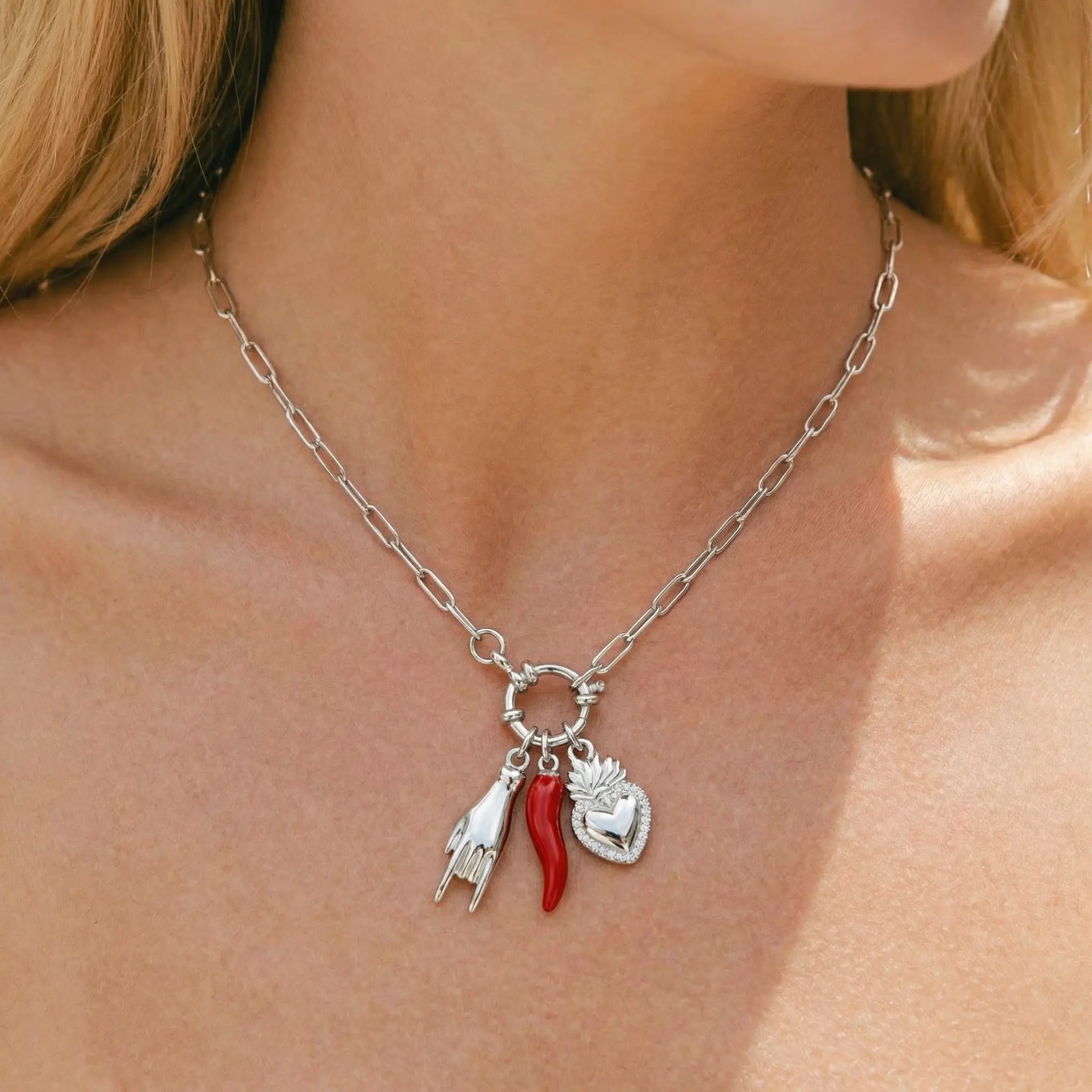 Collana con charm Le Corna