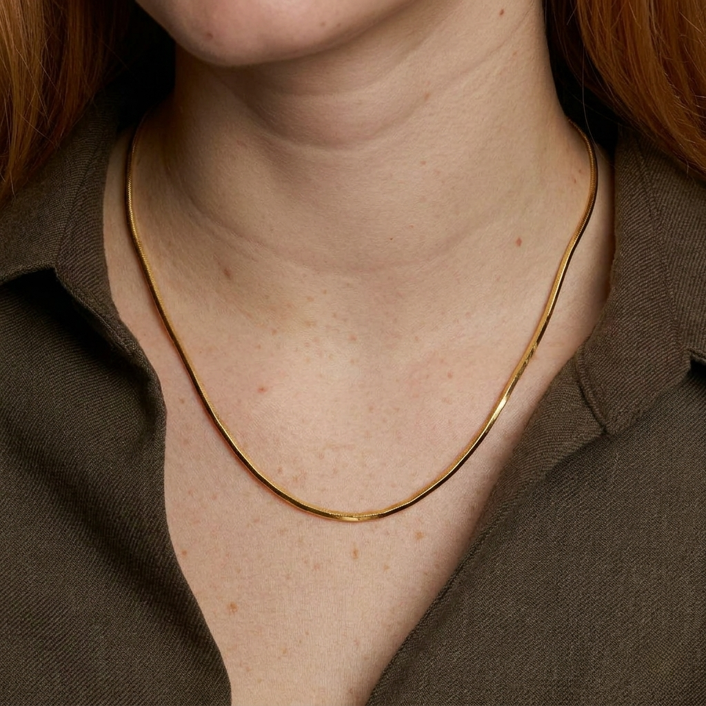 Collana snake ottagonale